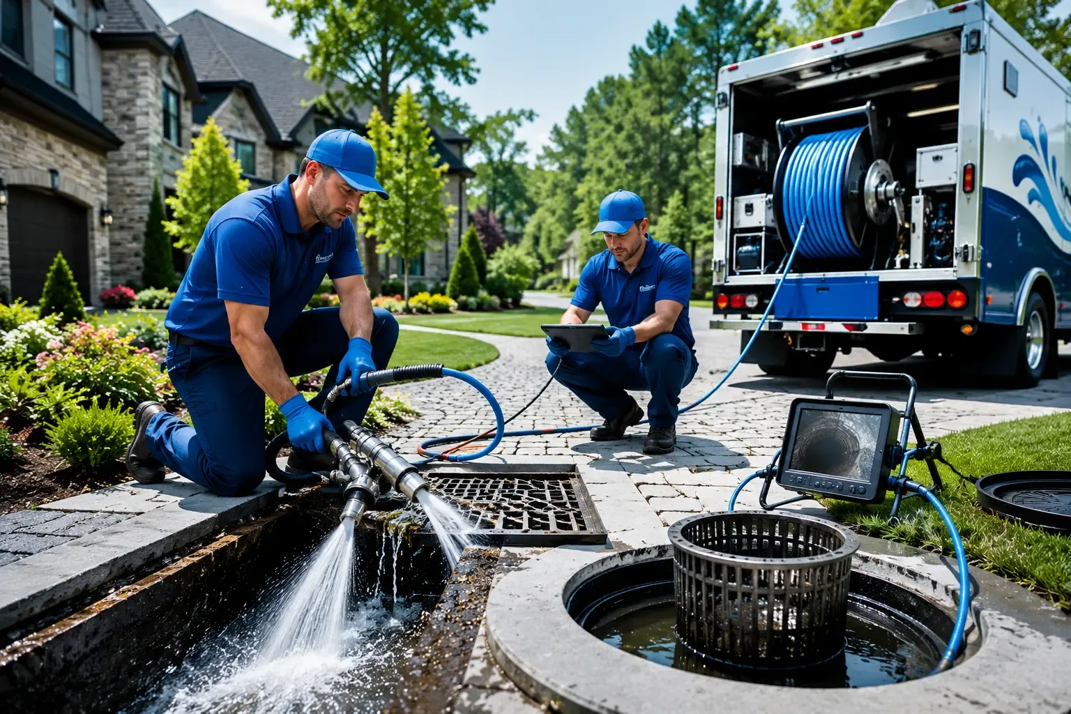 Local outdoor drain cleaning professionals in Frankenmuth, MI